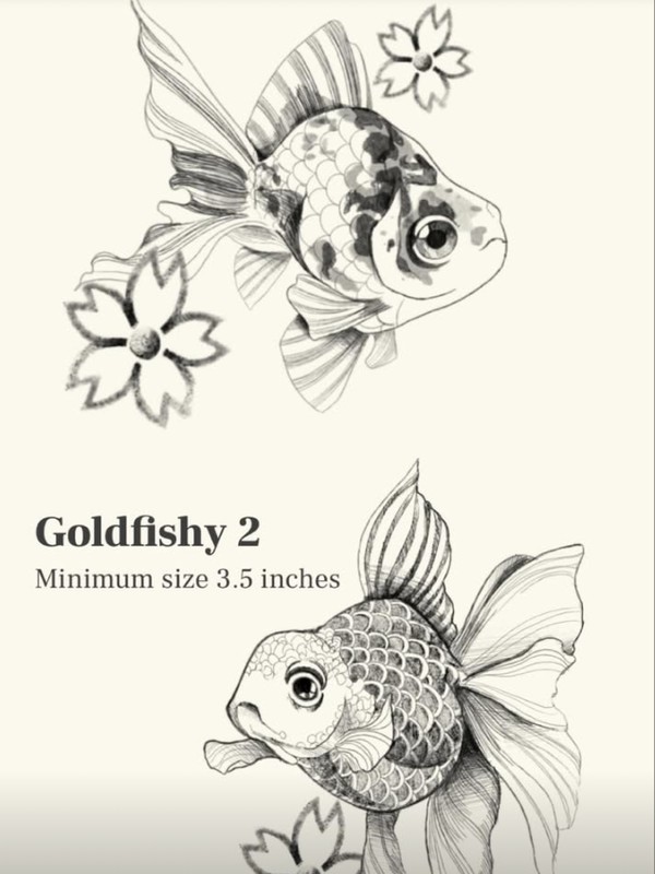 Goldfishy Serenity (Pair)
