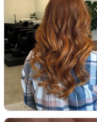 Vibrant Auburn Copper Curls